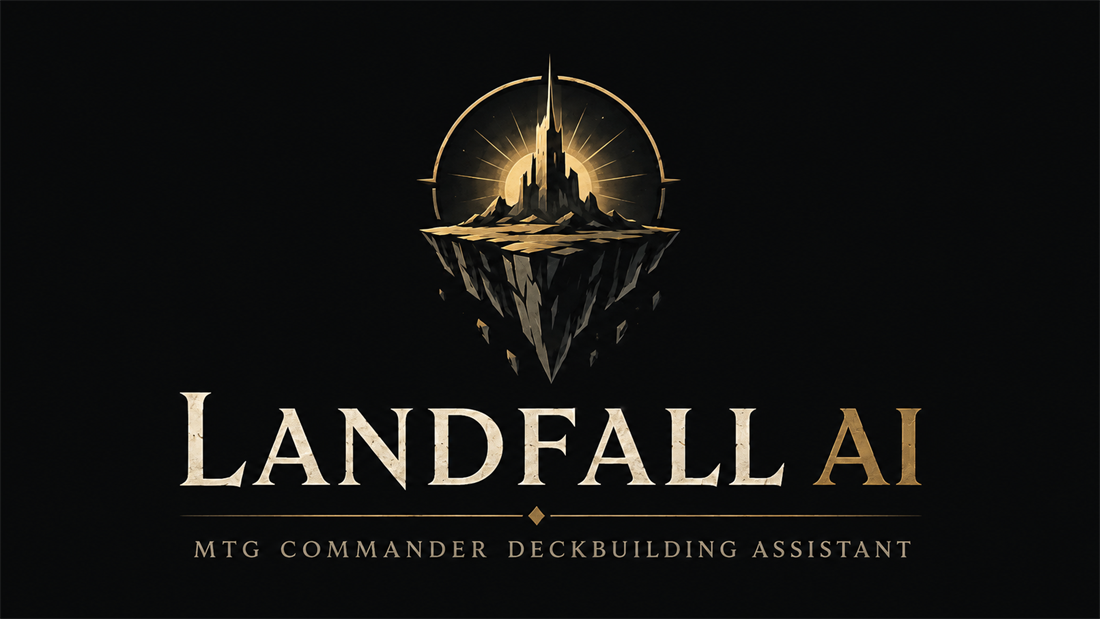 Landfall Interface LandFall AI | MTG Commander Deckbuilding Assistant